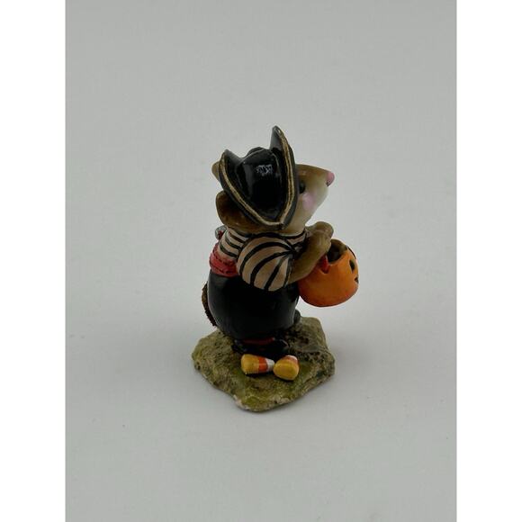 Wee Forest Folk "Little Pirate Kidd" 1996 Mouse Pirate M-216 A. Petersen Retired - Picture 5 of 10